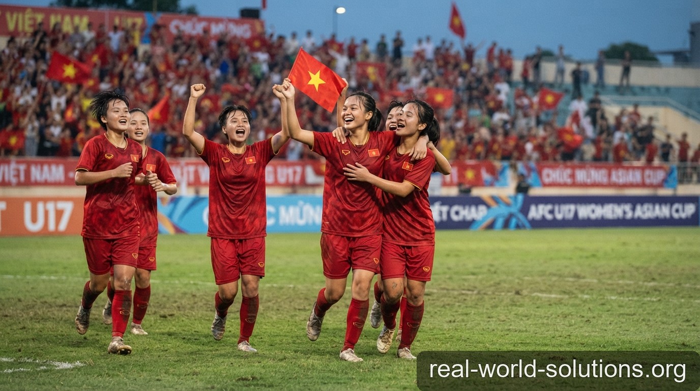 Tuyển nữ U17 Việt Nam giành vé dự VCK Asian Cup 2027: Tương lai tươi sáng của bóng đá nữ
